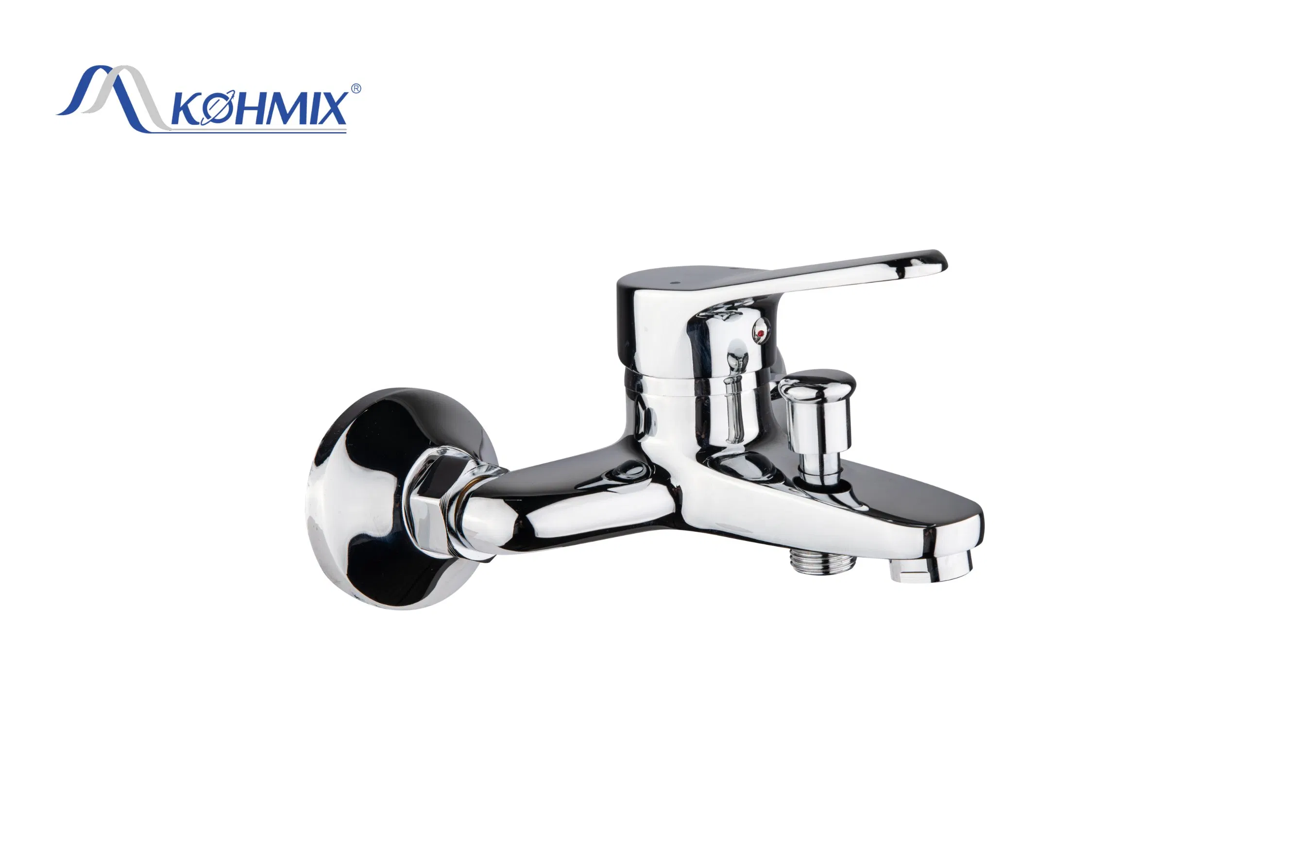 Kohmix High Quality Round Zinc Alloy Shower Faucet Hot and Cold Bathtub Faucet