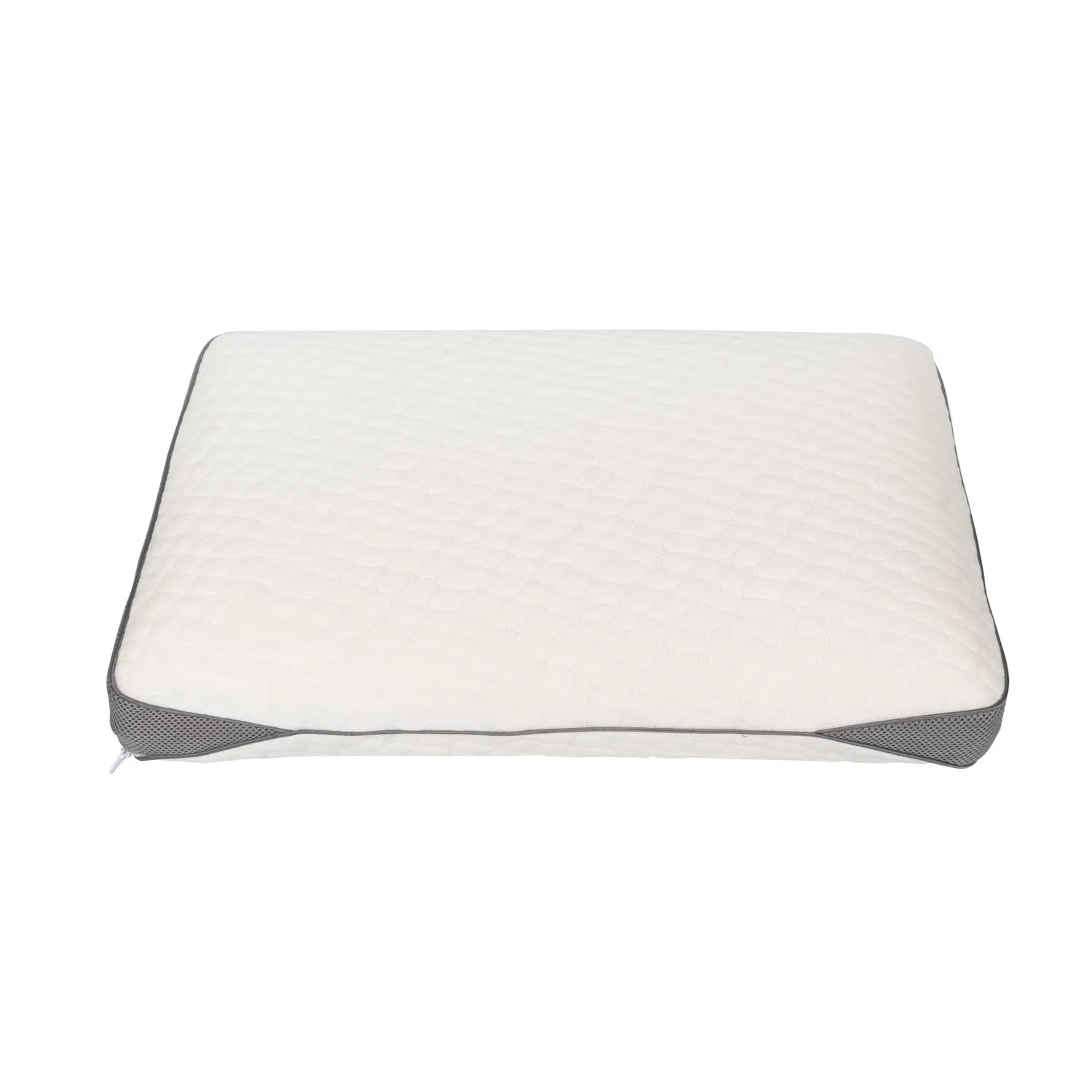 Memory Foam Pillow – Medium Height and Firm Support for Custom Contouring, Memory Foam Moulds to Head and Neck Shape for Pressure Relief