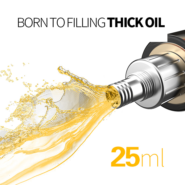 Preheating 25ml 50ml Thick Oil Distillate Oil Cart Filling Gun Handheld Disposable Empty Pen Cart Filler Gun