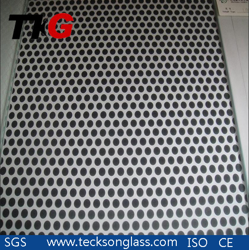 3-8mm Silk Screen Printing Glass/ for Decoratation Door Building