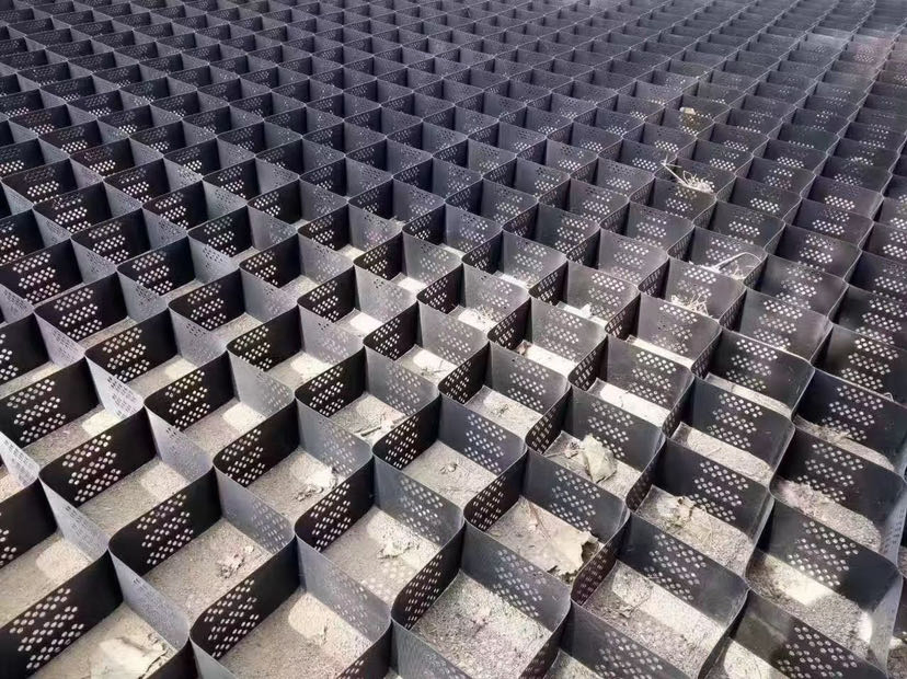 Width 1-6m Polymer High Strength and Bearing High Stability and Tensile Plastic Geogrid for Slope Planting Mat Green Environment