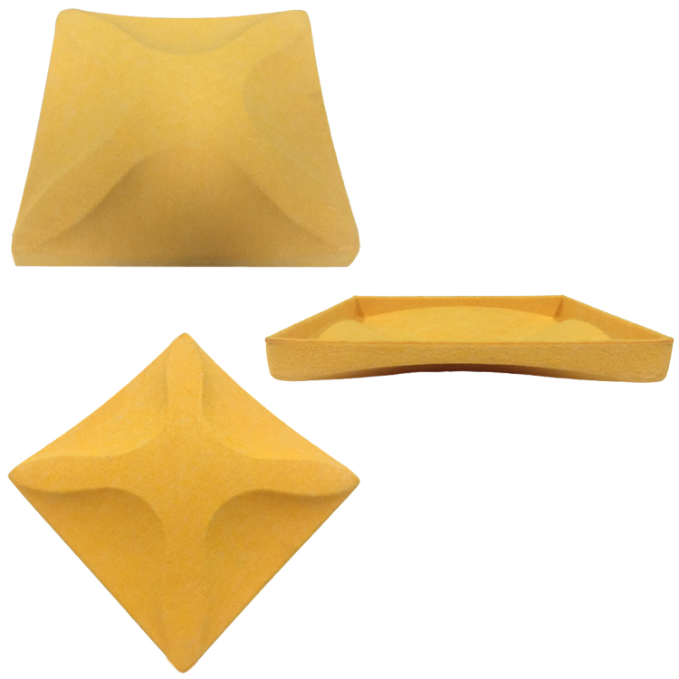 3D Noise Reduction Fabric Acoustic Pet Panel