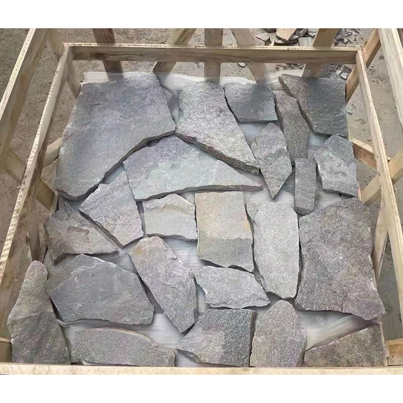 Natural Stone Grey/Green Slate Paving Flagstone for Outdoor Decoration Price