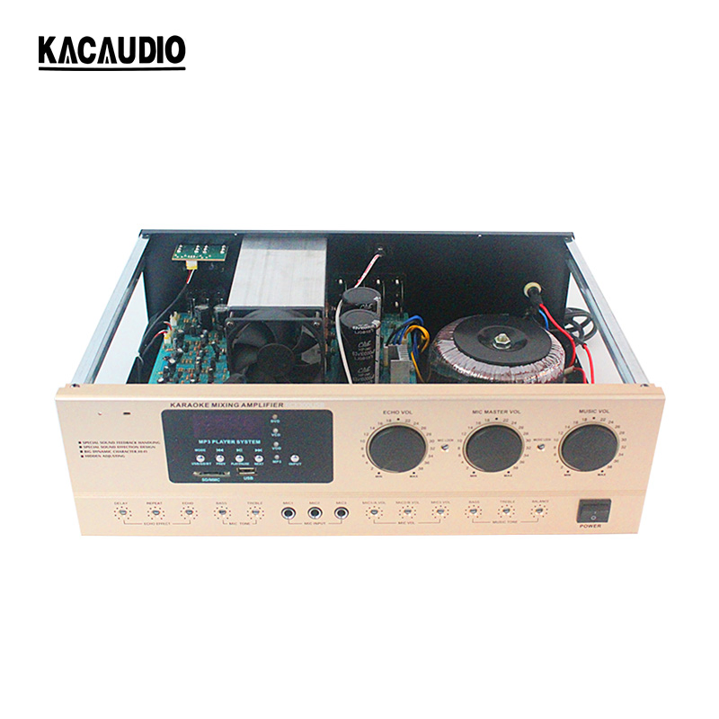 Усилитель для караоке и конференций 500Вт с USB/BT/FM