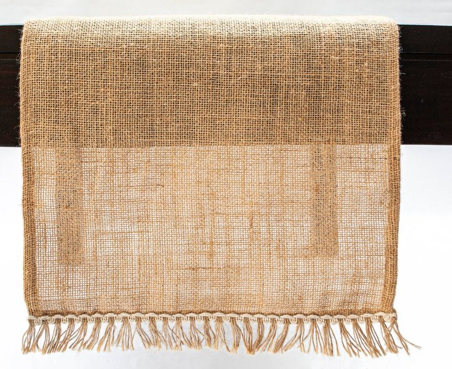 Fringe Natural Home Decoration Jute Table Runner