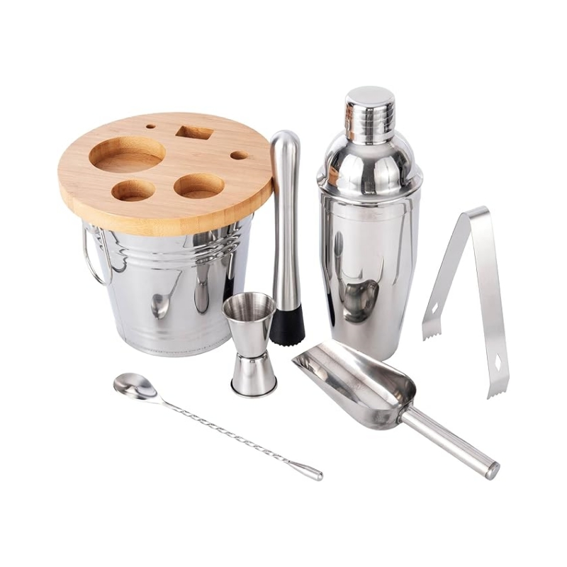 Набор бармена для коктейлей со льдогенератором