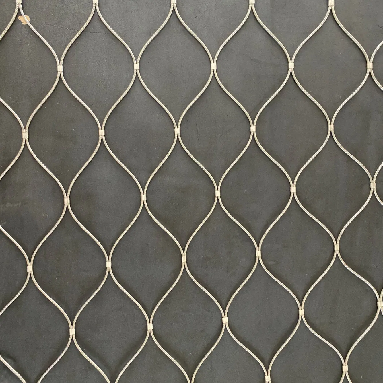 Lightweight Stainless Steel Wire Rope Safety Mesh for Temporary Construction Sites