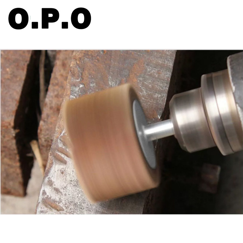 Mounted Flap Wheel Abrasive Wheel Flap Wheel with Shaft for High-Performance Metal Polishing