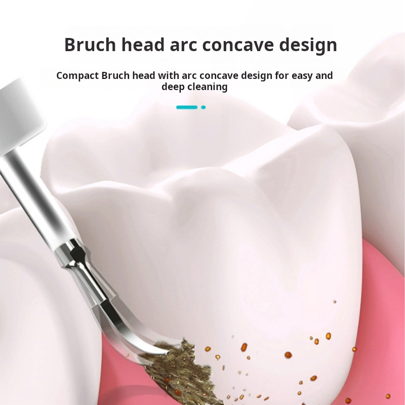 Smart Ultrasonic Tooth Cleaner Electric Dental Scaler Calculus Remover Plaque Tartar Removal Teeth Cleaning Tool