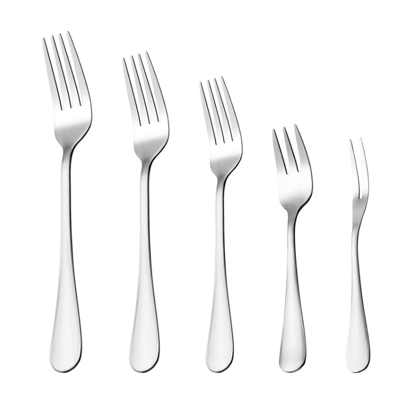 Luxury Stainless Steel Flatware Fork Steak Knife Mirror Polishing Restaurant Cutlery Set