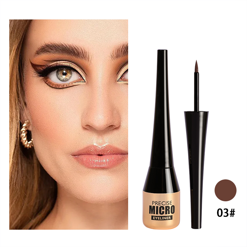 Durable Waterproof Oil Proof Non Smudging Extremely Fine DIP Eyeliner Liquid Pen