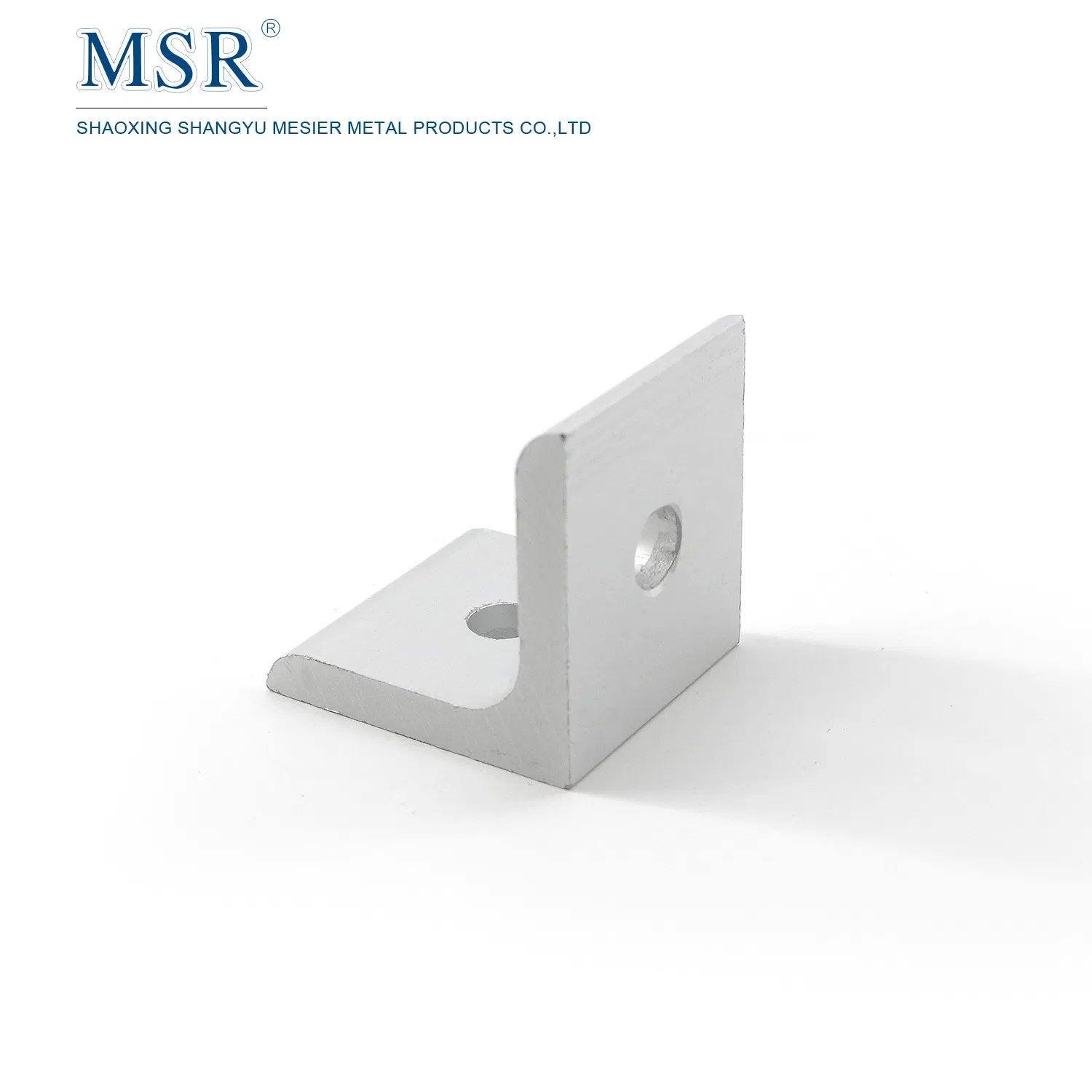 Угловой кронштейн алюминиевый 2 отверстия для 3D-принтера