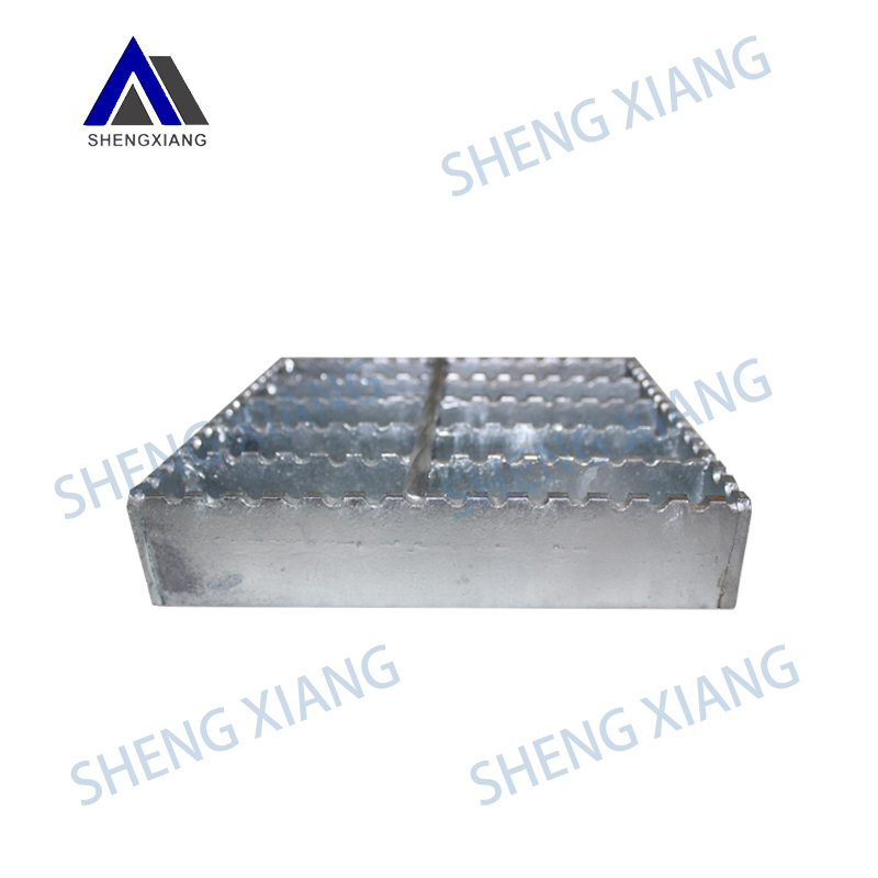 Plain Steel Grating Serrated Trench Cover with Untreated Surface