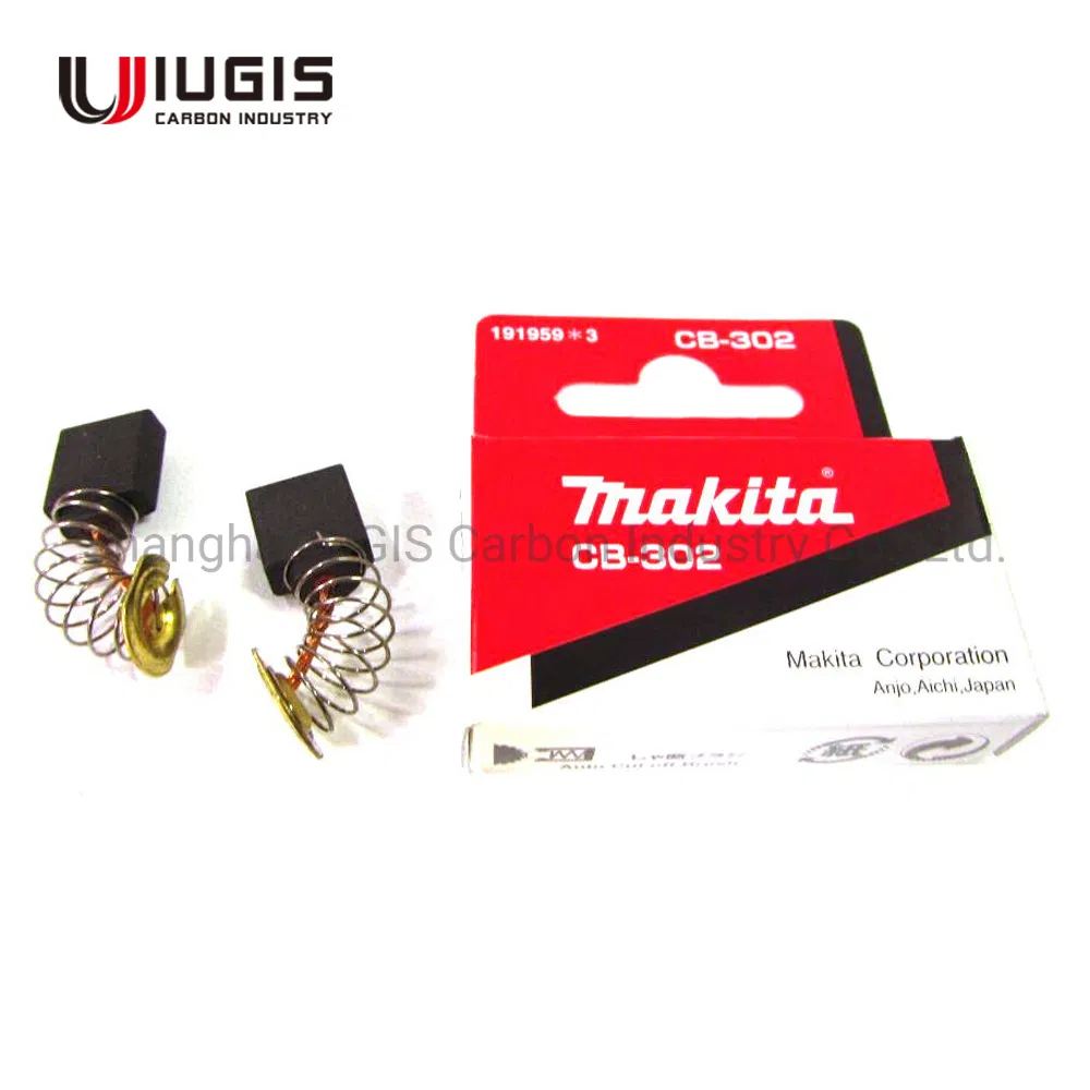CB-302 Carbon Brush Fit Carbon Motor Carbons for Makitas Angle Grinder 9541 9542 5X11X12mm