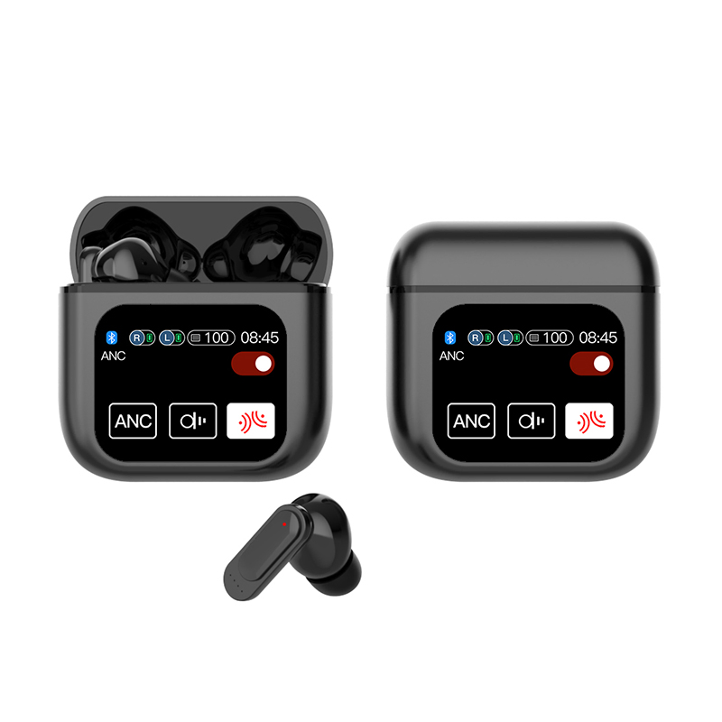 Наушники Bluetooth SE60 с цветным экраном и шумоподавлением
