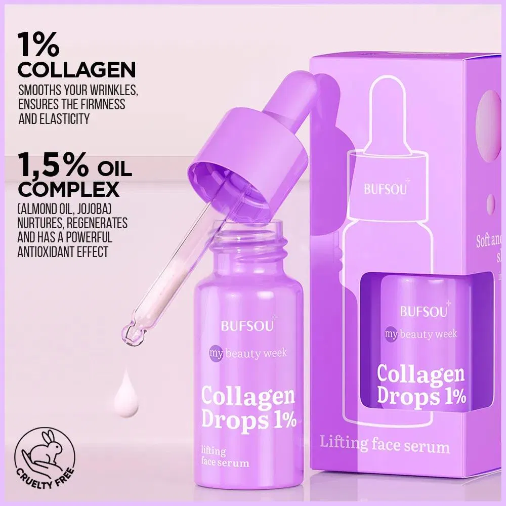 Private Label Vegan Organic Skin Care Serum Anti Aging Wrinkle Lightening Whitening Collagen Face Cream for Face Black Skin