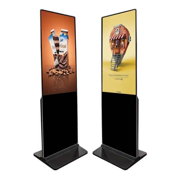 Floor Standing Advertising Posters Self Service Advertise Touch Screen Stand Info Kiosk