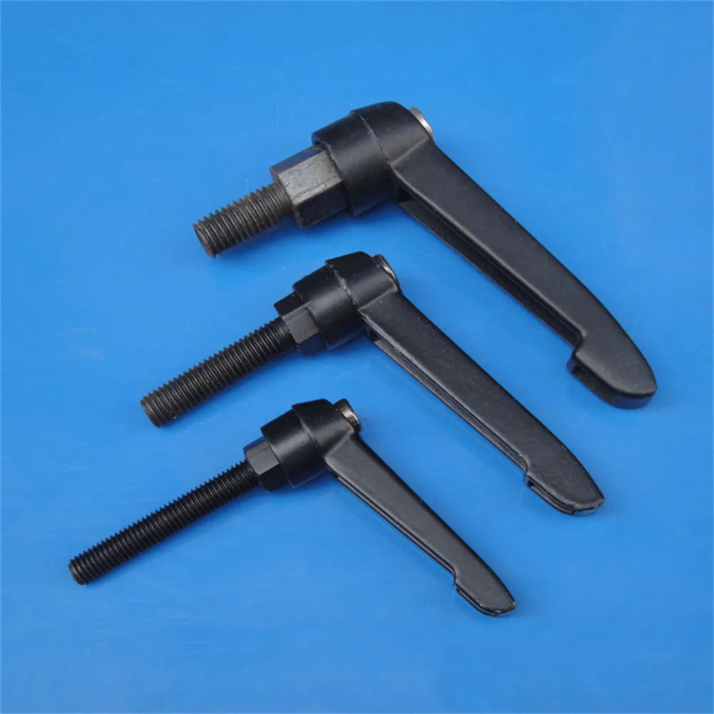Star Knob Thread Insert Black Bakelite M6/M8 Female Handle