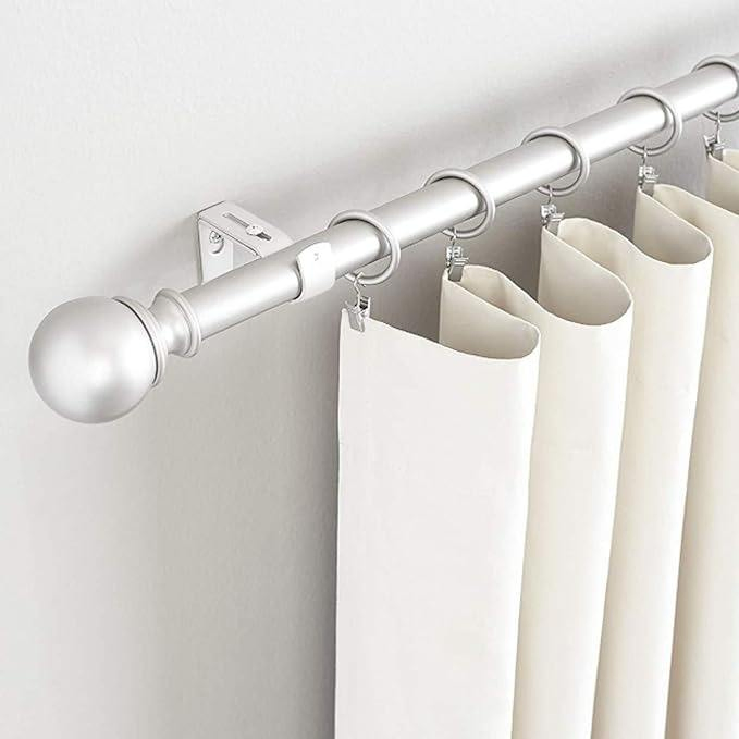 Factory Wholesale Accessories Drilling Brackets Art Deco Curtain Rod Bracket Double