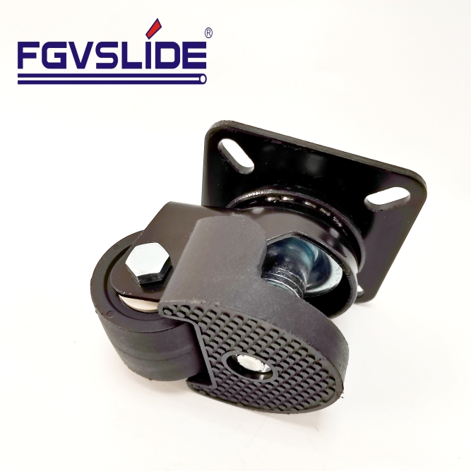Industrial Grade Heavy Duty Castor Wheel with Adjustable Nylon Leveling