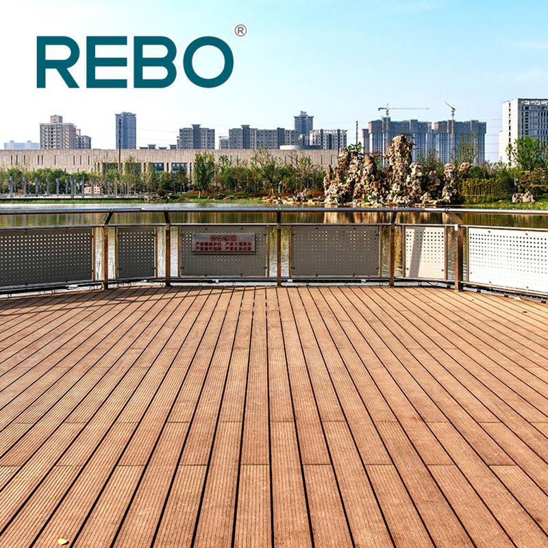 Waterproof Bamboo Engineered Decking Floor Price Outdoor