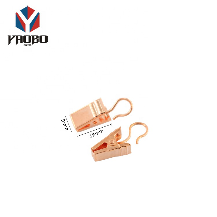 Premium Heavy-Duty Stainless Steel Curtain Hooks with Clips