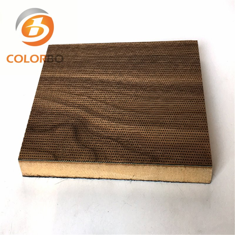 Customized MDF Wooden Timber Grooved Micro Perforated Microporous Panel