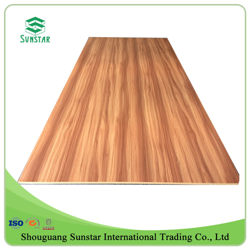 500-920kg/M3 High Glossy/Matt/Embossed/UV/Wood Veneer Melamine Laminated Standard Size MDF Board for Furniture and Decoration