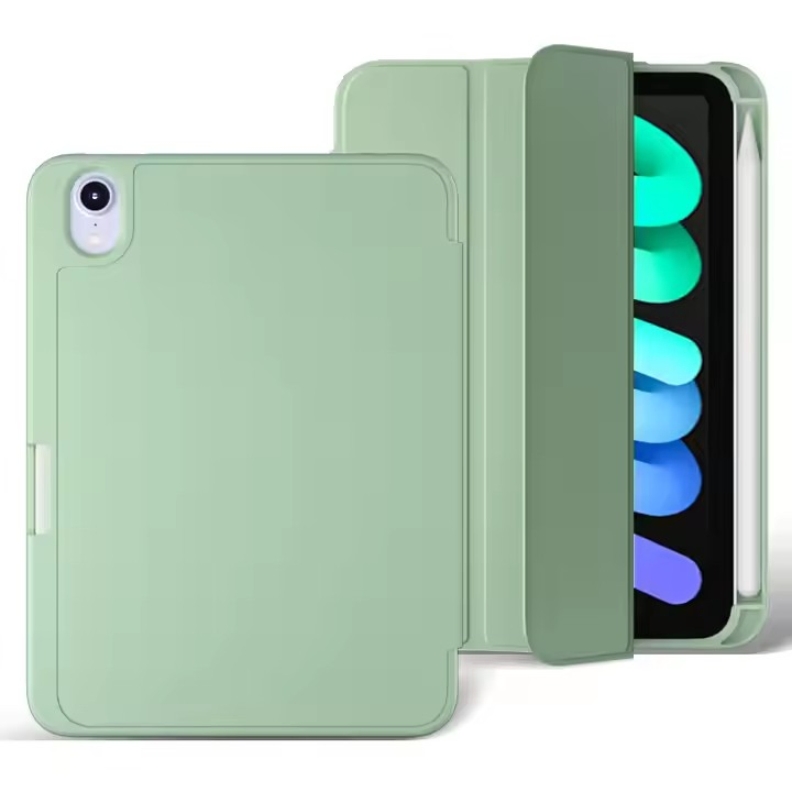 with Pen Holder Luxury PU Leather Soft Silicone TPU Back Shell Cover