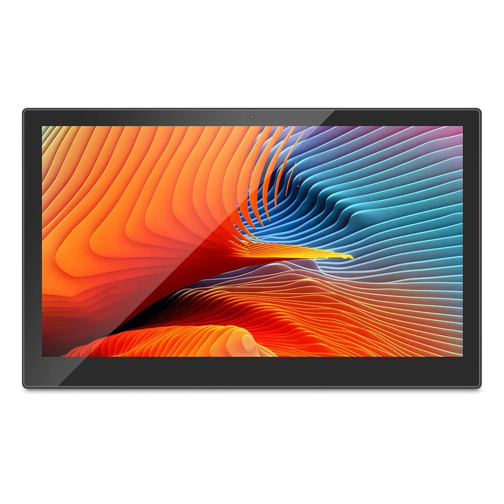 OEM Wall Mounted Indoor WiFi Commercial Advertising Media Display TFT Panel Rk3288 Android 18.5 Inch Poe RJ45 NFC Feedback Pcap Touch Screen LCD Ad Player