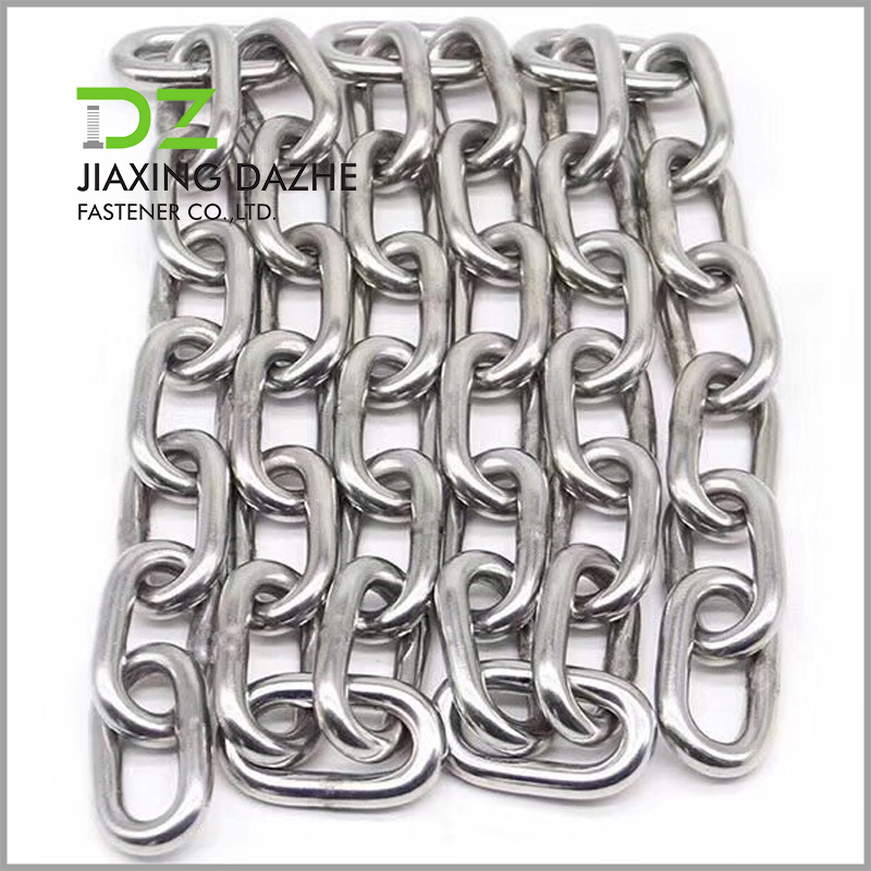 DIN766 Stainless Steel Link Chain DIN766