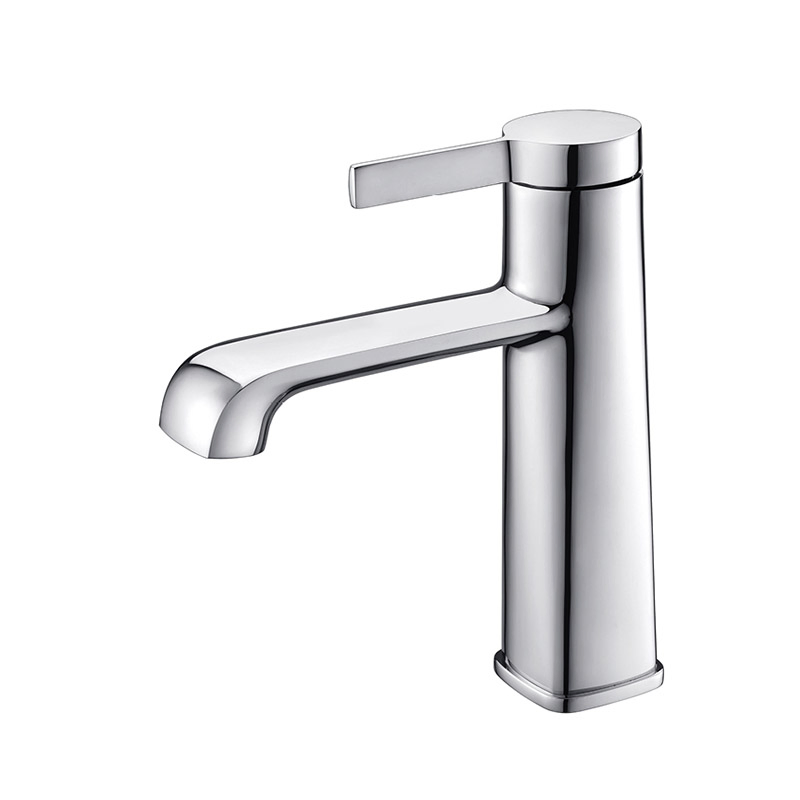 Deck Mounted Single Handle Basin Bathroom Sink Faucet