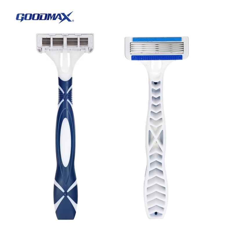 Disposable Razor Open Blade for Easy Rinse Stainless-Steel Blade