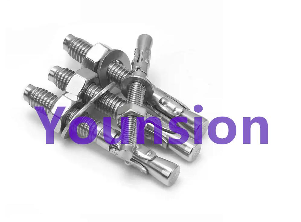 Стальной клиновой анкер с цинковым покрытием