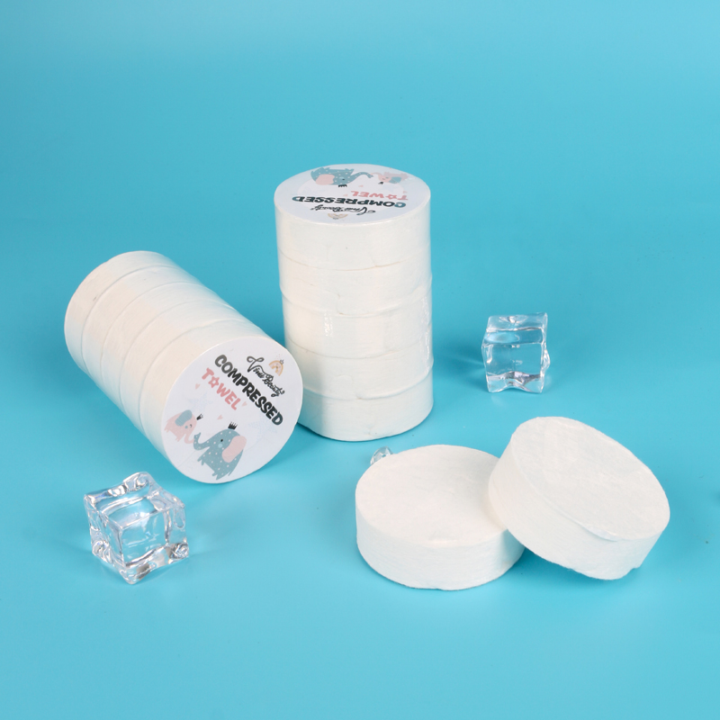 Custom Logo Compressed Towels 70X30cm for Promotional Use