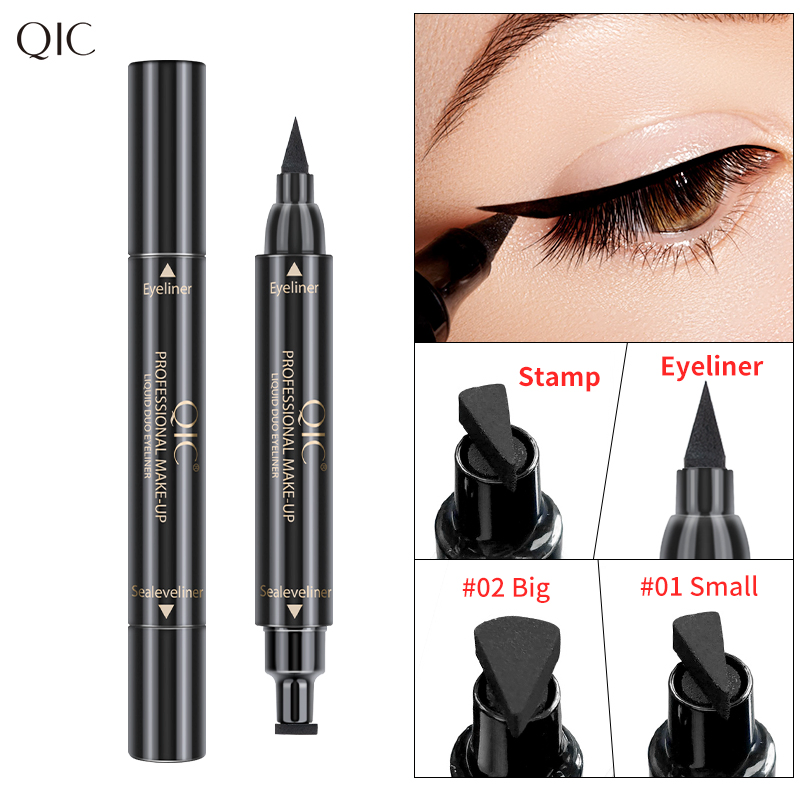 Black Clear Color Eyelash Line Adhesive Waterproof Magic Eyeliner Stamp for Lady Makeup