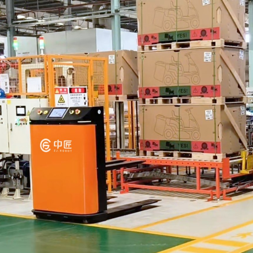 Unmanned Forklift Agv Delivery Robot - Intelligent Handling Robotics with Custom Load Capacity