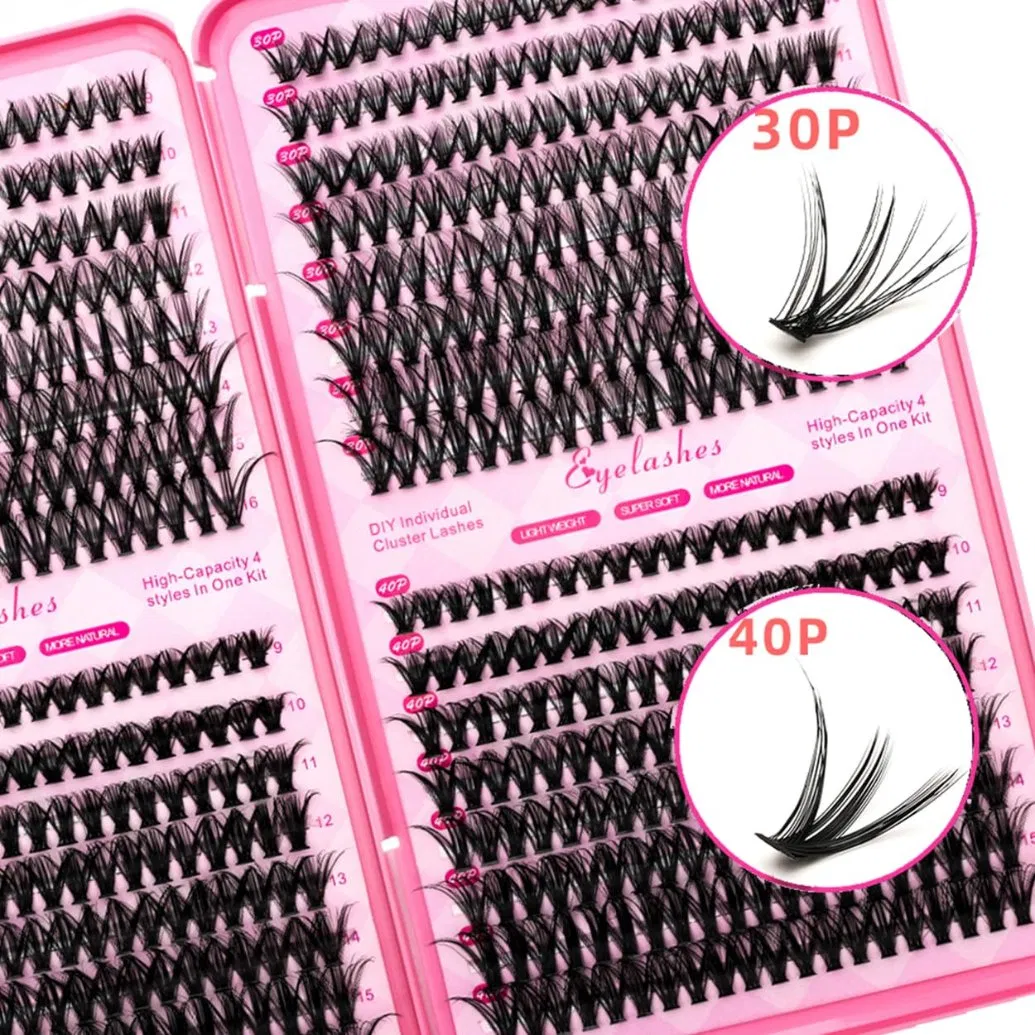 Make-up 640 Natural Extensions for Group of Eyelashes