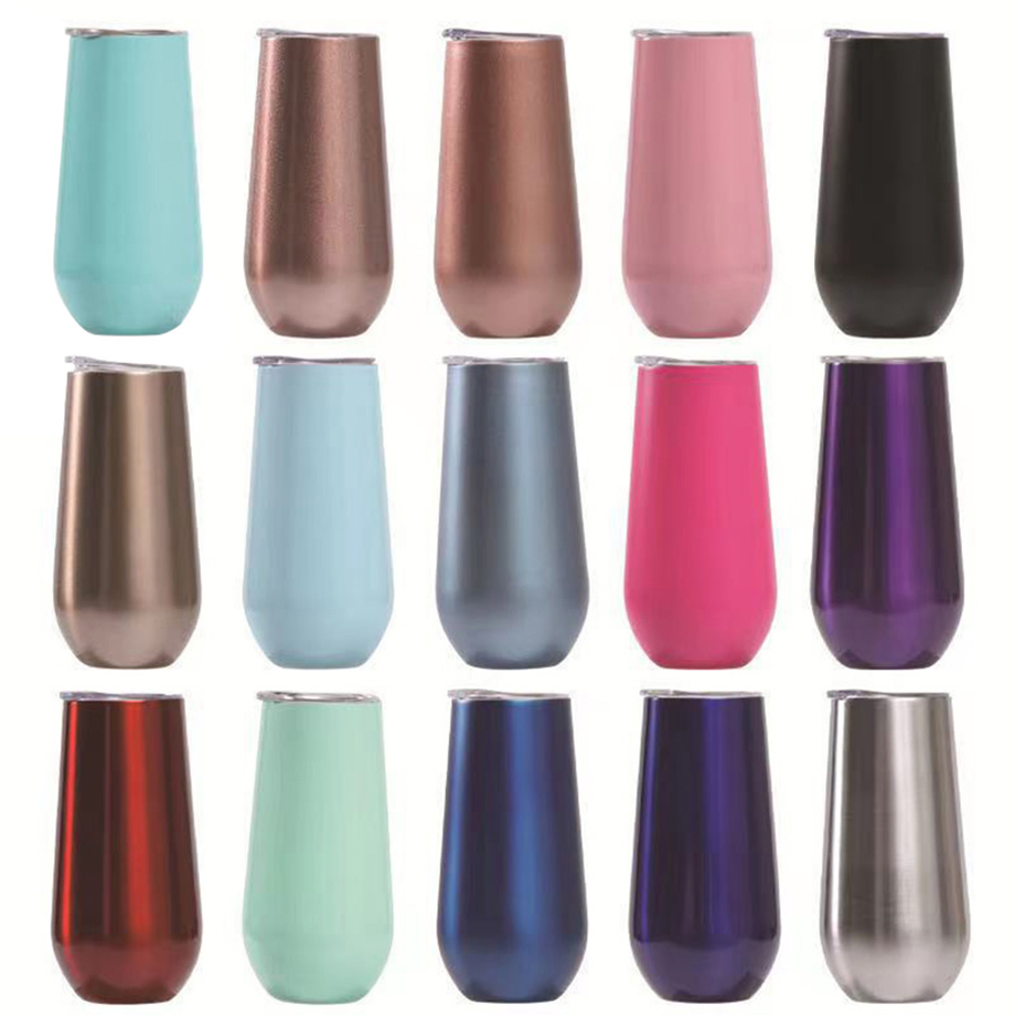 Wholesale Blank Sublimation Travel Coffee Mug 12oz Double Wall Stainless Steel Wine Tumbler Egg Shape