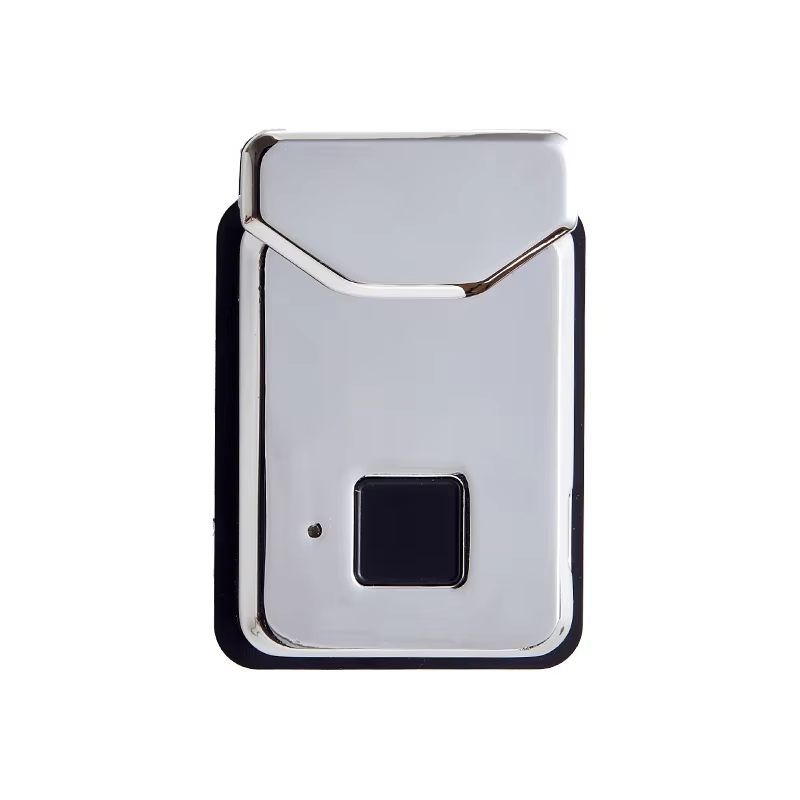 Anti-Theft Woman Man Wallets Zipper Leather Briefcase Notebook Fingerprint Handbag Bag Lock