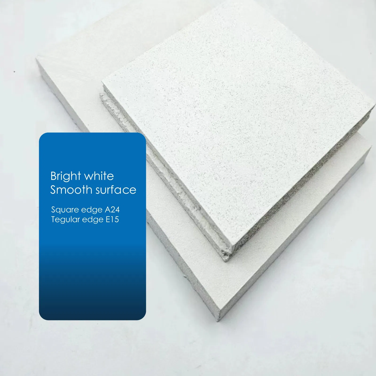 2X2 Fireproof Decorative Ceiling Tiles Sound Insulation Panes
