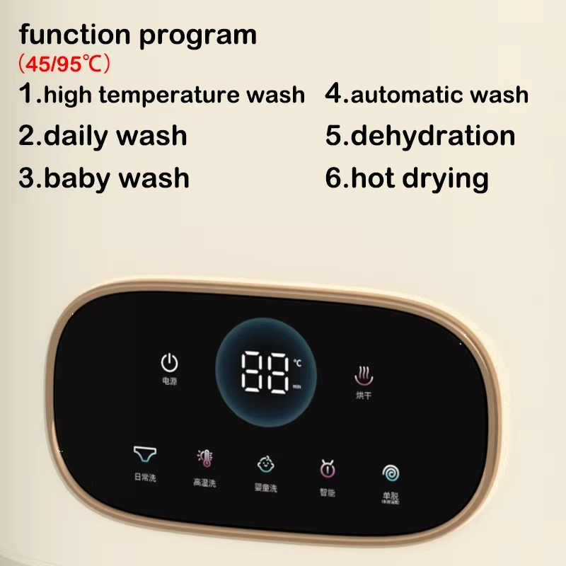 Online Shopping 2025 New Arrival Portable Washing Machine Washing Machine Small Washing Machine for Quick and Easy Laundry Solutions