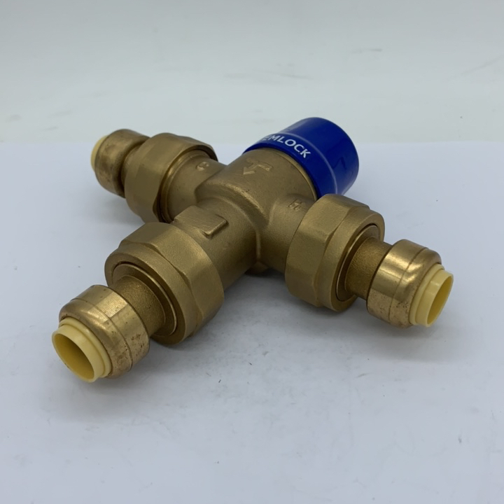 Hpt09 Quick-Push Cupc Certificated Thermostatic Mixing Valve, Tempering Valve