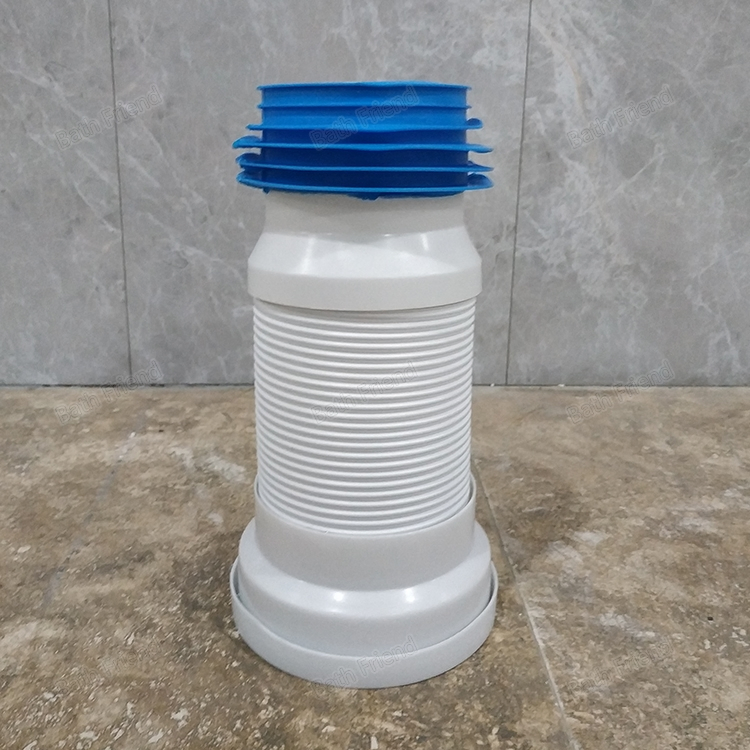 Flexible Angular Bend Toilet Connection Pipe Toilet Bowl Connecting Tube Pan Connector Three Color for You Choose