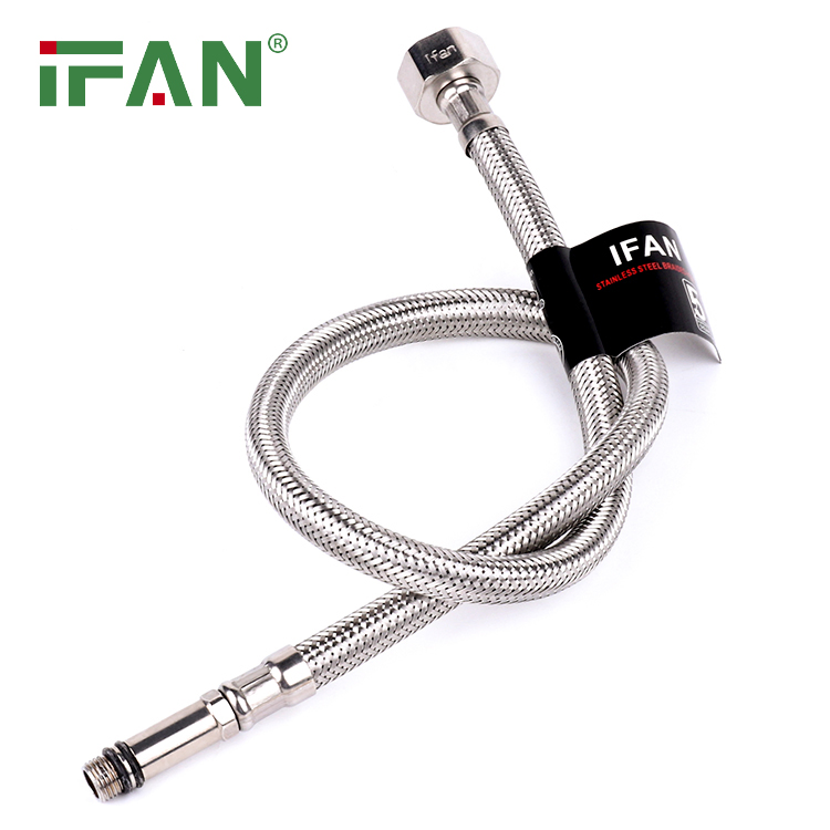 Ifan on Sell Flexible Hose Stainless Steel Braided Hose 30-60cm Braided Hose Pipe