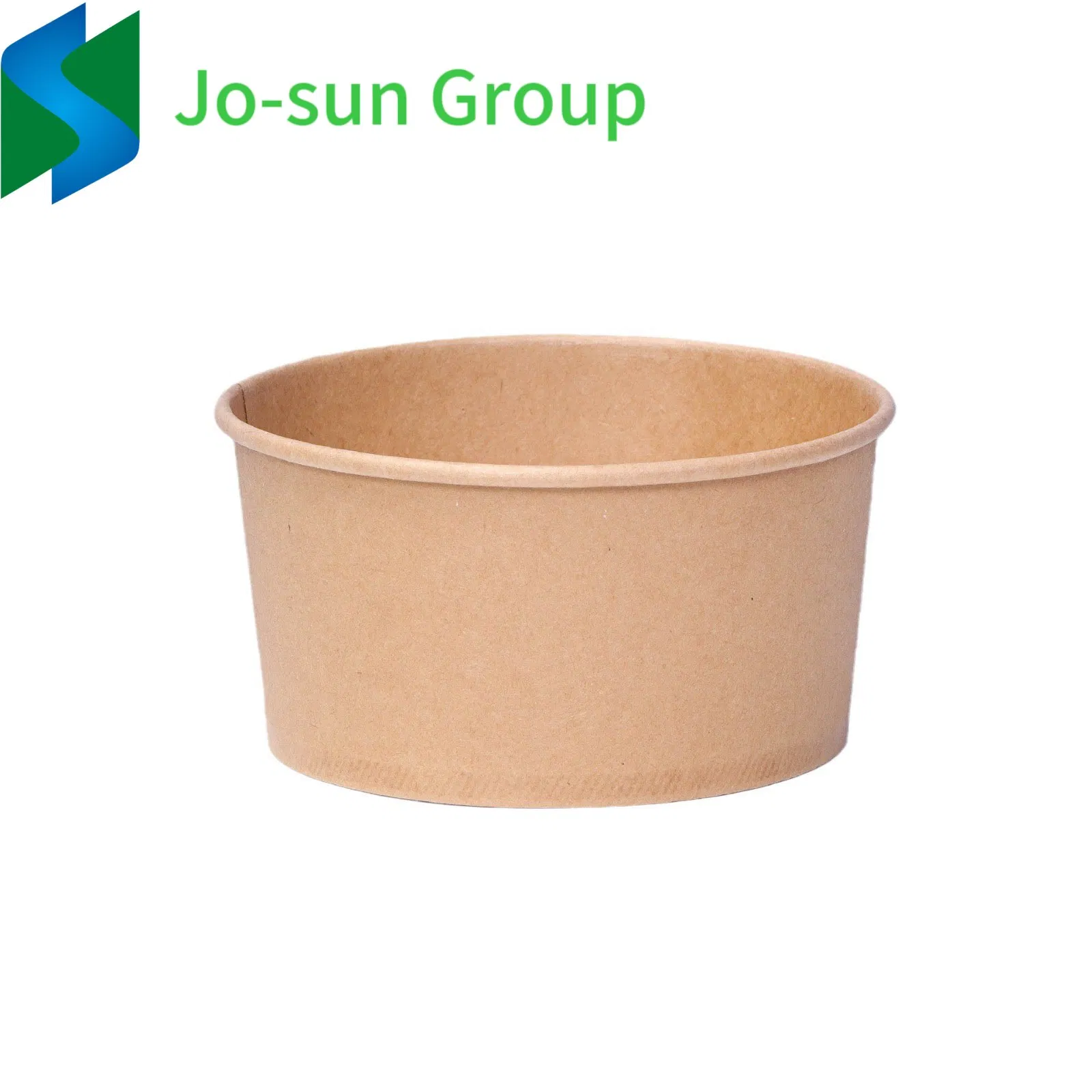 Jo-Sun Recyclable Kraft Paper Salad Bowls Biodegradable Salad Packaging Bowl