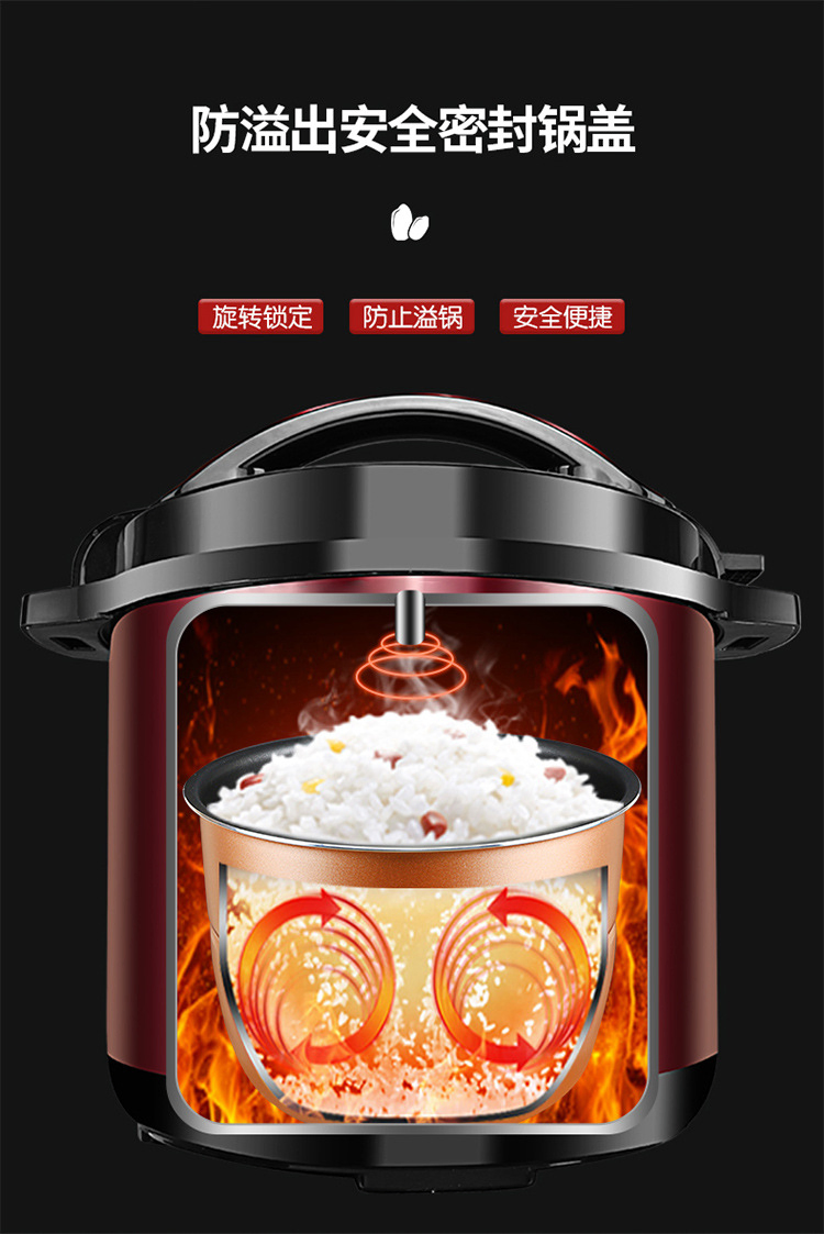 Large Capacity Multifunctional Electric Pressure Rice Cooker