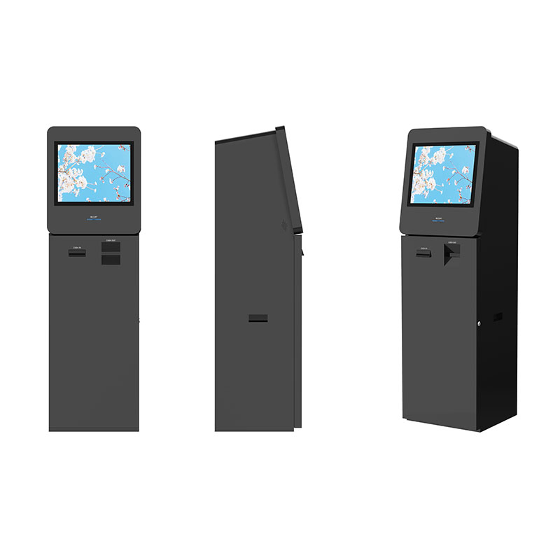 Self Service Kiosk Banknote Deposit Bill Kiosk Acceptor Cash Financial Service Payment Currency Exchange Machine