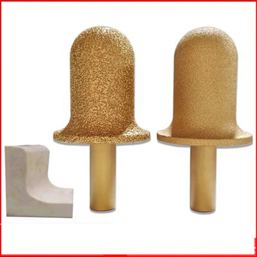 Stone Brazing Grinding Tools Polishing Wheel CNC Machine Quartz Stone Milling Cutter