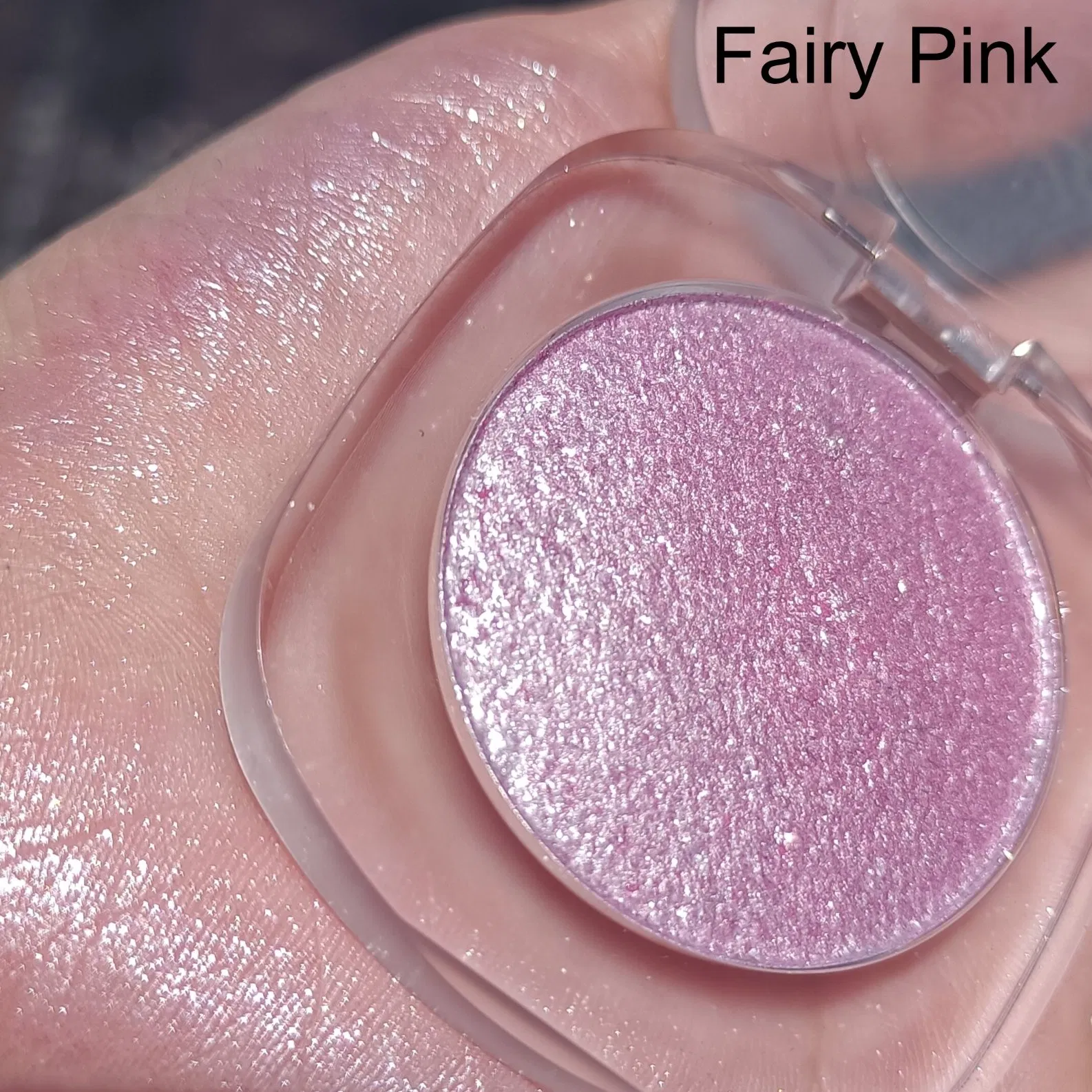 Wholesale Pressed Powder Highlighters Makeup Private Label Custom Bronzer Pink Highlight Vegan Rose Highlighter